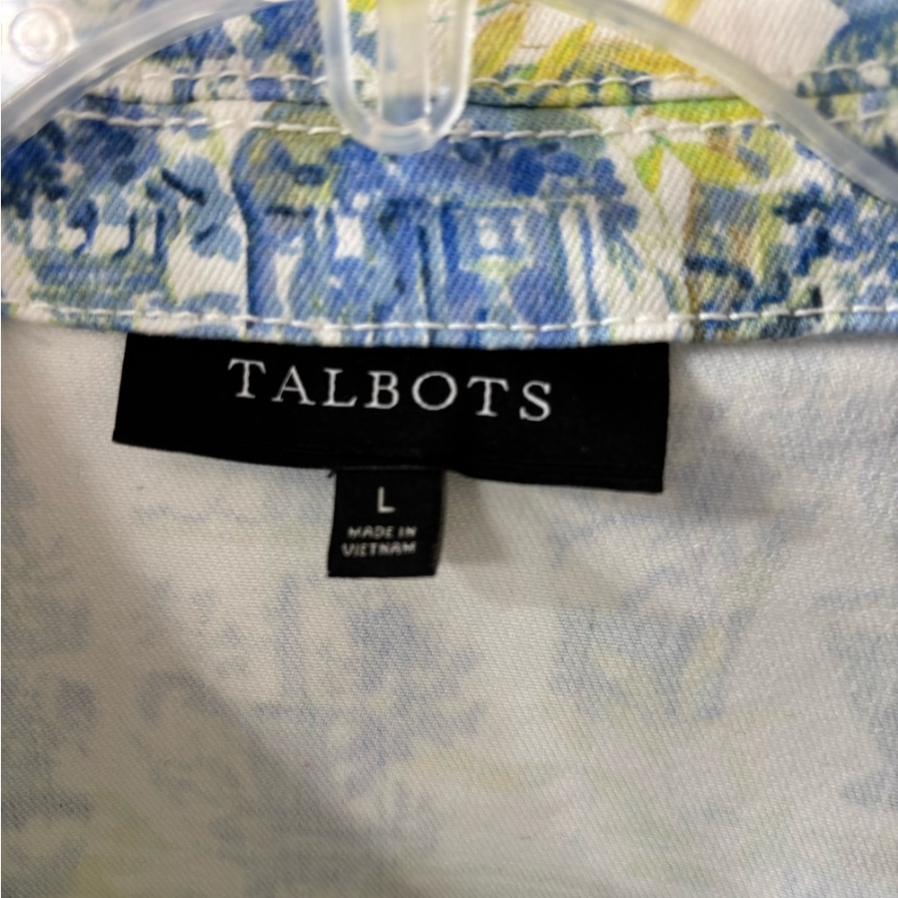 Talbots Multicolor Printed Jean Jacket - image 2